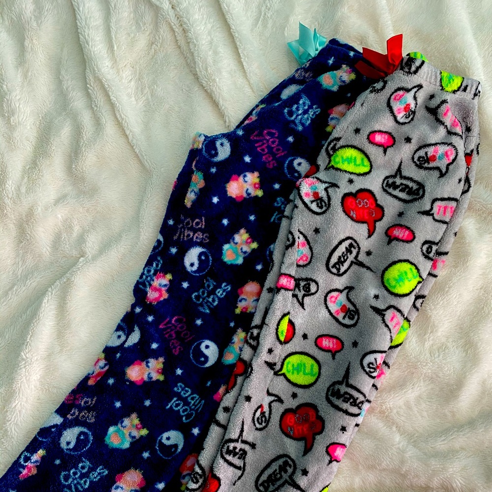 Girl’s Fleece Pajama Pants, 10/12